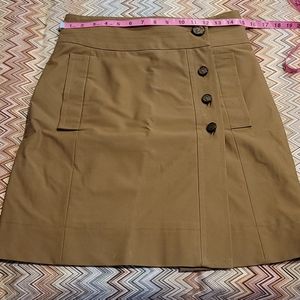 Gucci Olive Wrap Skirt Size 38